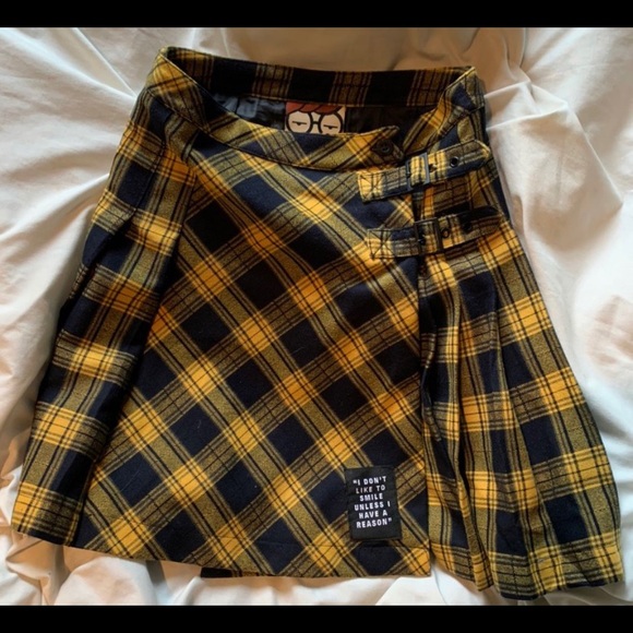 Dolls Kill Lazy Oaf x Daria plaid skirt - Picture 3 of 3